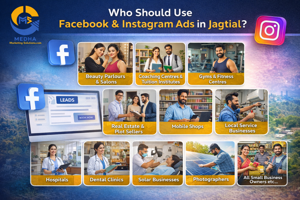 Facebook & Instagram Ads Agency in Jagtial for local businesses and service providers